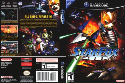 Star Fox Assault (Europe) (En,Fr,De,Es,It) Cover - Click for full size image